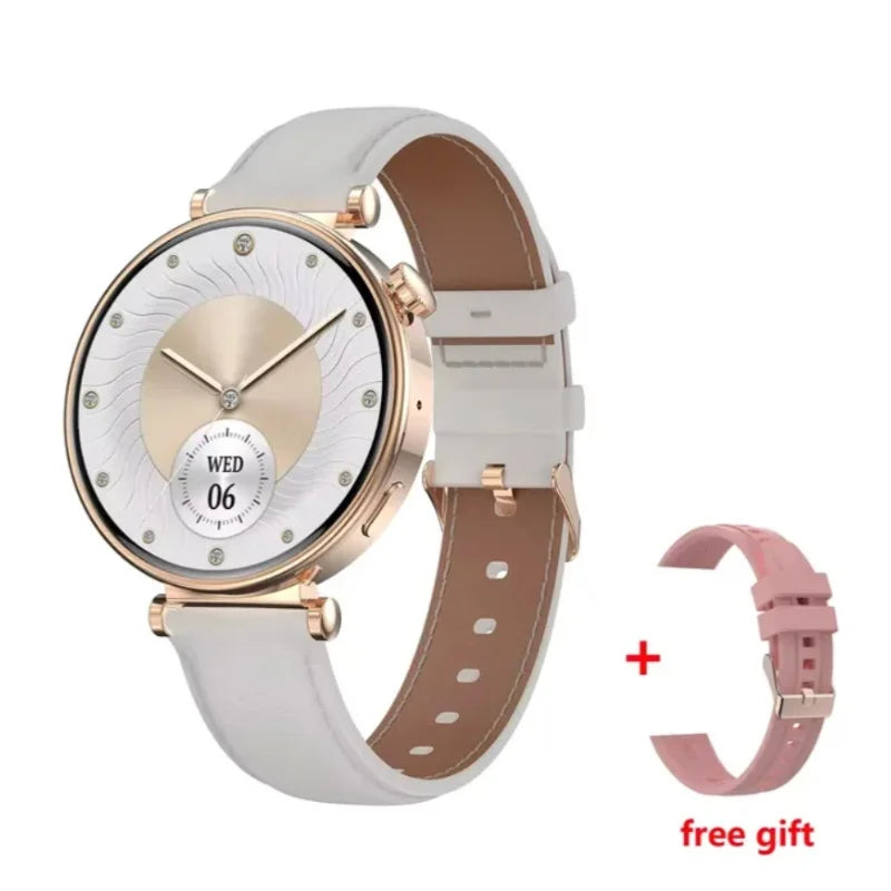 Smartwatch HK41 Ladies 1.32-inch Amoled screen Bluetooth Call AI Voice Exercise Fitness Tracker Health Monitoring Stylish Ladies