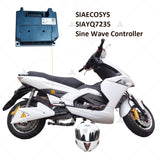 SiAECOSYS/FarDriver Programmable SIAYQ7235 72V 35A 180A Controller for BLDC Electric Scooter Bike Motor