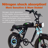 USA Stock Fast Speed 1000W Electric Bike Adult Off Road Super ebikes Motorcycle Hydraulic Nitrogen Full Suspension Cheap ebike