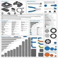 Smart Original VEX IQ Programming Robot Competition Set Second Generation 228-7980