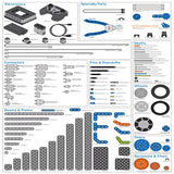 Smart Original VEX IQ Programming Robot Competition Set Second Generation 228-7980