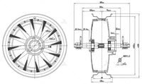 Sales Clearance! QSMOTOR QS260 12*3.5inch 1500W V1 48V60kph E-Scooter In-Wheel Hub Motor