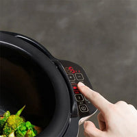 Factory Direct 6L Full Automatic Intelligent Cooking Machine Non-stick Pan Stir-fry Cooking Machine Touch Panel Cooker Robot