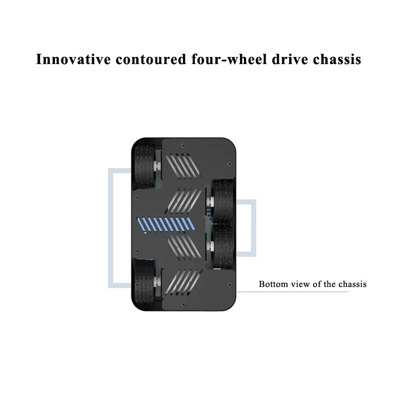 2023 Cheapest ROS Robot LubanCat Rk3566 with Mecanum Wheel Car Lidar Map Building Navigation Compatible With Raspberry Pi