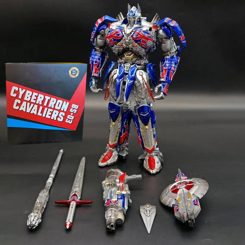BMB BS03 Knight OP Commander Transformation TLK Commander Prime Figure Toy Masterpiece Model KO UT R03 BS03S Deformation Robot