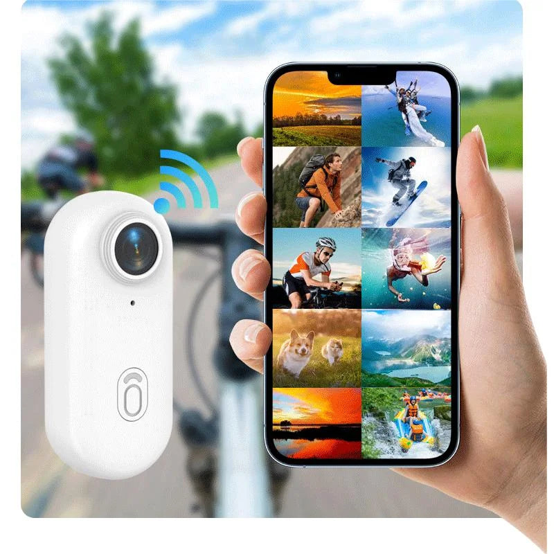 JETO H88 Mini 4K WiFi Body Camera with Magnetic Clip
