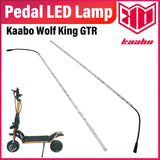 Original KAABO Wolf King GTR Pedal Light Strip GTR Pedal LED Lamp Strip For Wolf King GTR Pedal Side Lamp Electric Scooter Parts