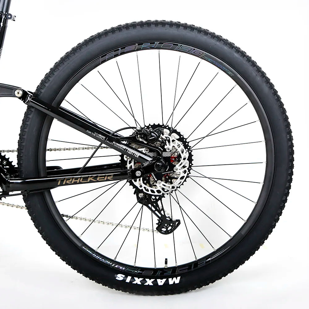 TWITTER TRACKER Full Suspension Aluminum Alloy Bike 27.5/29er RS-13Speed Mountain Bike with Thru-Axle12*148mm