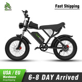 EU/USA Warehouse 6-8 Day Arrived 20inch 48V20Ah 1000W Downhill Fat Tire ebike Electric City Bike Electric Bike for Adult