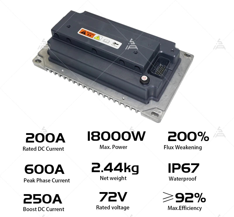SIA Kit 7500W QS138 90H 120KPH IPM Mid Drive Motor Kits with EM200-2sp For Electric Offroad Dirtbike Motorcycle
