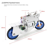 Self-Balancing Metal CNC Machined Mini Bike For Arduino Robot Car with IOS-APP Control RC Tank Metal Motorcycle UNO Kit