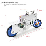 Self-Balancing Metal CNC Machined Mini Bike For Arduino Robot Car with IOS-APP Control RC Tank Metal Motorcycle UNO Kit