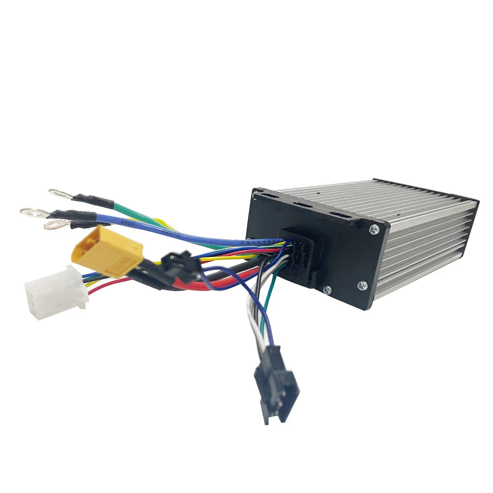 JB JingBo 60V 50A FOC Sine Wave Scooter Controller for 5000w 5600w 6000w 7000W 8000W 10000W e scooter LH-100 Display Accelerator