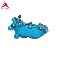 Adelin ADL-7L Hydraulic Brake Calipers Universal 4 Pistons CNC Aluminum Alloy for Motorcycle Brake Calipers