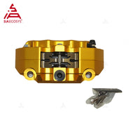 Adelin ADL-14 Hydraulic Brake Calipers Universal 4 Pistons CNC Aluminum Alloy for Motorcycle Brake Calipers