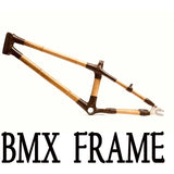 BMX Bike Bamboo Frame / Performance Bike Accessories