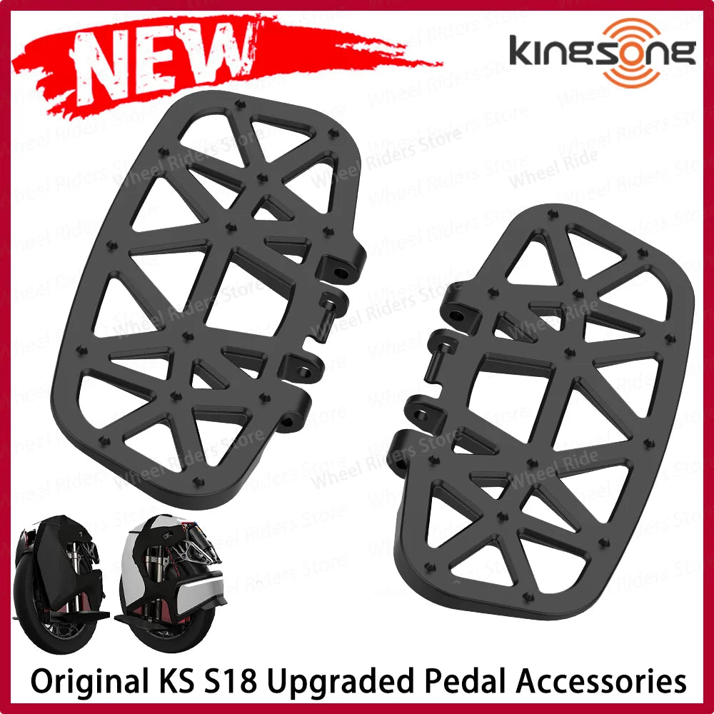 Kingsong 2023 Upgraded Pedals Electric Unicycle S18 Honeycomb Pedal KS-S18 Original Replacement Parts Accessories
