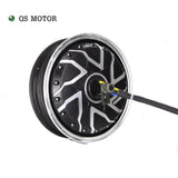 QS Motor 13*4.25inch 12000W 273 70H V4 High Power Hot Sale BLDC Gearless Motor In-wheel Hub Motor for Electric Scooter