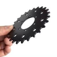 Free shipping disc brake bicycle modified electric bicycle 410#25T tooth plate sprocket