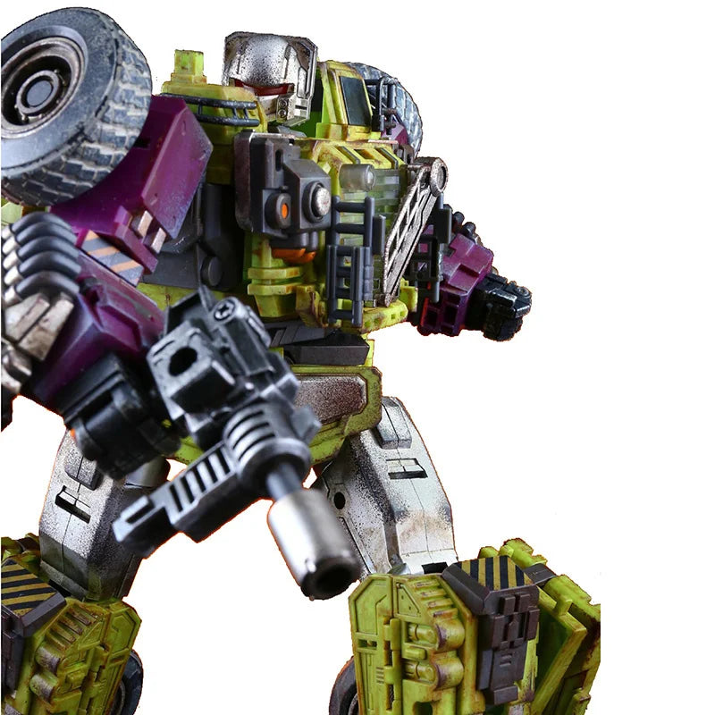 NBK Devastator Battle Damage Ver G1 Transformation GT Action Figure Toys Combiner Model JINBAO Deformation Car Robot Dolls Gifts