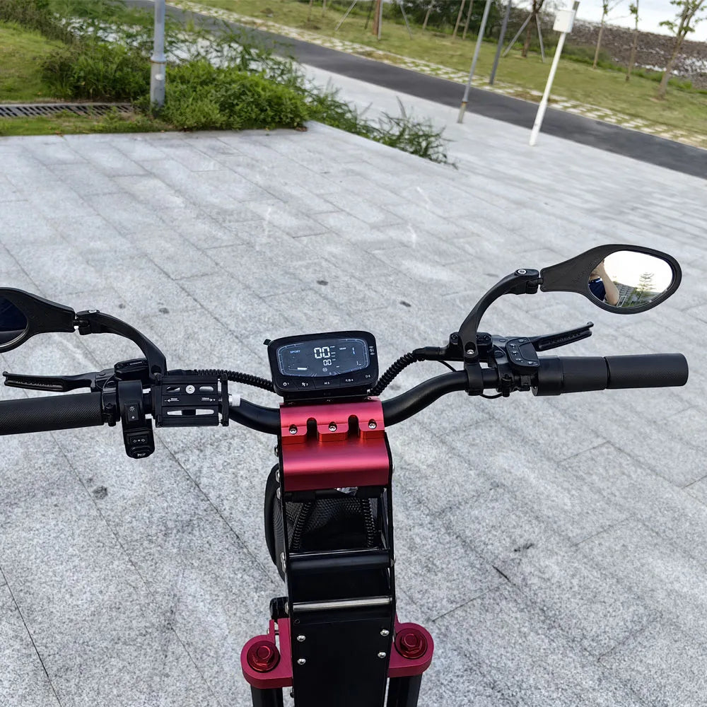 New FLJ K13 72V 12000W electric scooter with APP NFC 75MPH Speed 13inch Fat wheel scooters