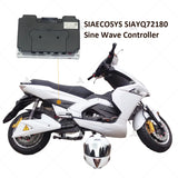 SIAECOSYS SIAYQ72180 with CAN Programmable Electric Motorcycle Controller 72V 180A for High Power Motor