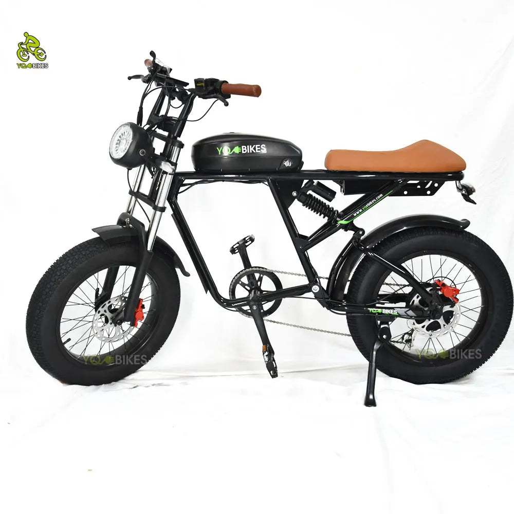 Super Power 1000W Fat Tire Electric Mountain EBike 73 RX Frame Road Bike Carbon Steel Frame MTB E Dirt Bike Frame in Stock
