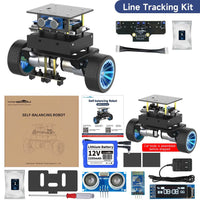 Yahboom STM32 Self-Balance Robot Car Adopt STM32F103RCT6 Chip With 6-axis Attitude Sensor Educational Smart Toy Support 4KG Load