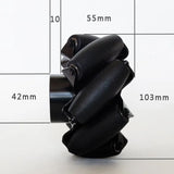 4pcs/set 300KG Big Load Load 4inch 100mm Mecanum Wheel Omni Wheel for Robot Car