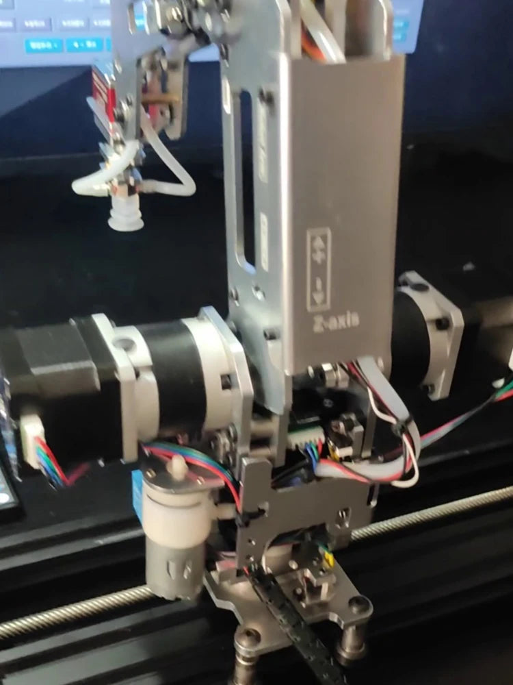 Multi Axis Robotic Arm Industrial Stepping Metal Manipulator For Arduino 2560 Robot DIY Kit with Suction Cup/Stepper Motor Claw