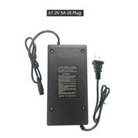 67.2V 5A Fast Charger for 60V electric scooter Lithium battery Loader chargers