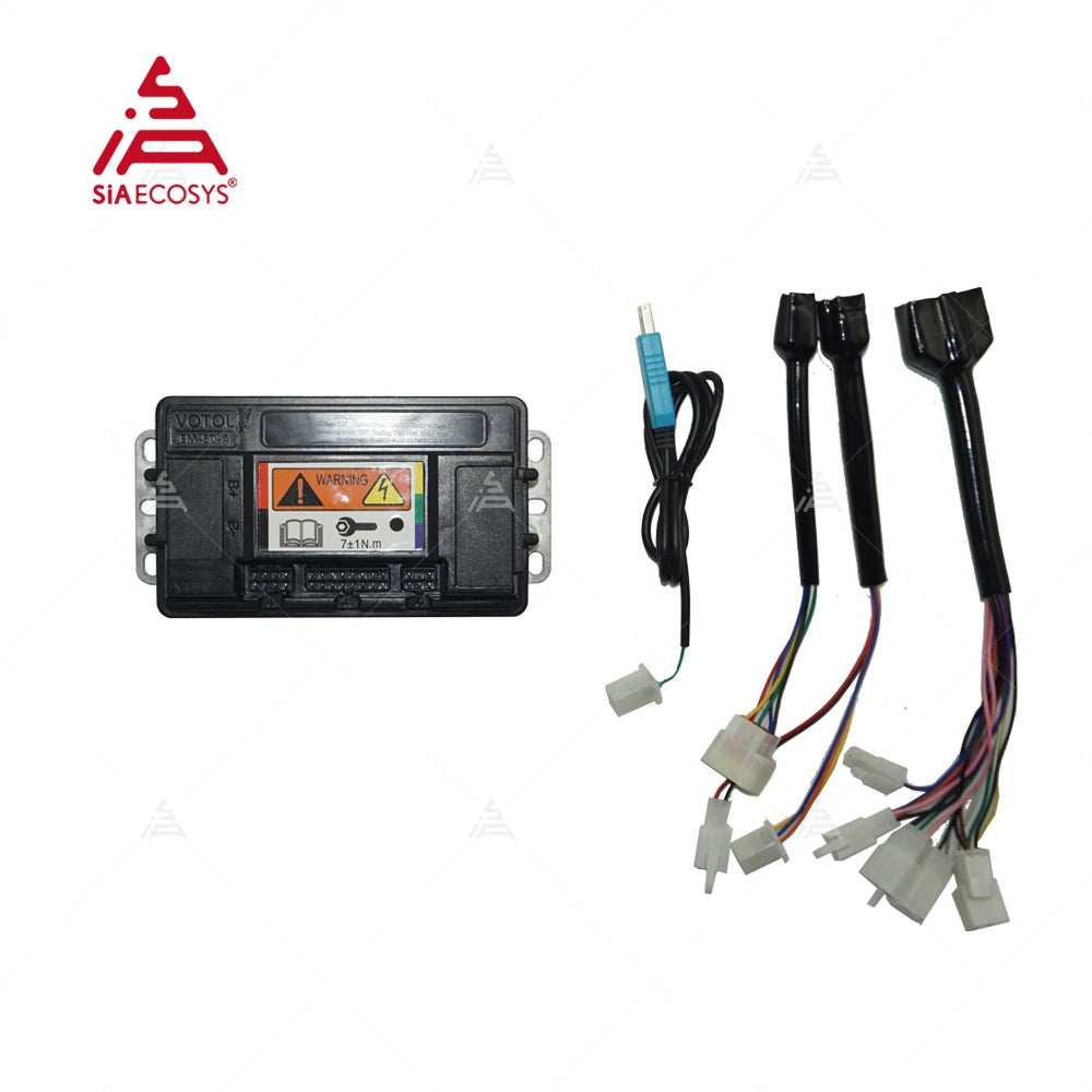 VOTOL Controller EM50-4 72V Programmable Controller with LIN cable for 2000W E-scooter Motor