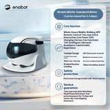 Enabot Ebo Air Ebo Se Intelligent Robot Remote Monitoring Robot Wireless Camera Pet Companion Robot Realtime Control Home Camera