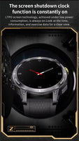 Gaines NX18 Pro Smart Watch Amoled Screen Men Outdoor GPS Sports Tracke Compass Bluetooth Call 400mAh Long Standby Smartwatch