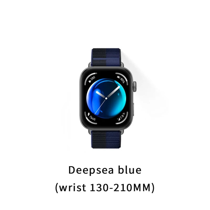 The Huawei Smart Fitness Watch WATCH FIT 3 has Bluetooth calling, health management, and NFC functionality