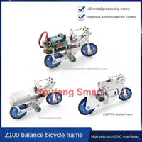 Keyless Motorcycle Arduino Self-Balancing Metal CNC Machined Mini Bike For Arduino Robot Car with ...
