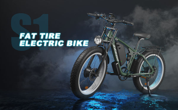 Zeegr S1  Dual Supplier 48v 2000w Dual Motor 26 Inch 22.4ah Ebike electric bike fat tires 7 Speed Electric Bicycle