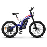 AOSTIRMOTOR S17 1500W Ebike 26 In 4.0 Fat Tire Electric Mountain Bike 48V 20Ah Lithium Battery Beach Bicycle Cruiser City Ebike