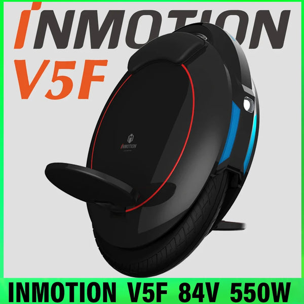 INMOTION Updated V5F Electric Unicycle Monowheel Onewheel Selfbalancing Scooter EUC With Decorative Lamps