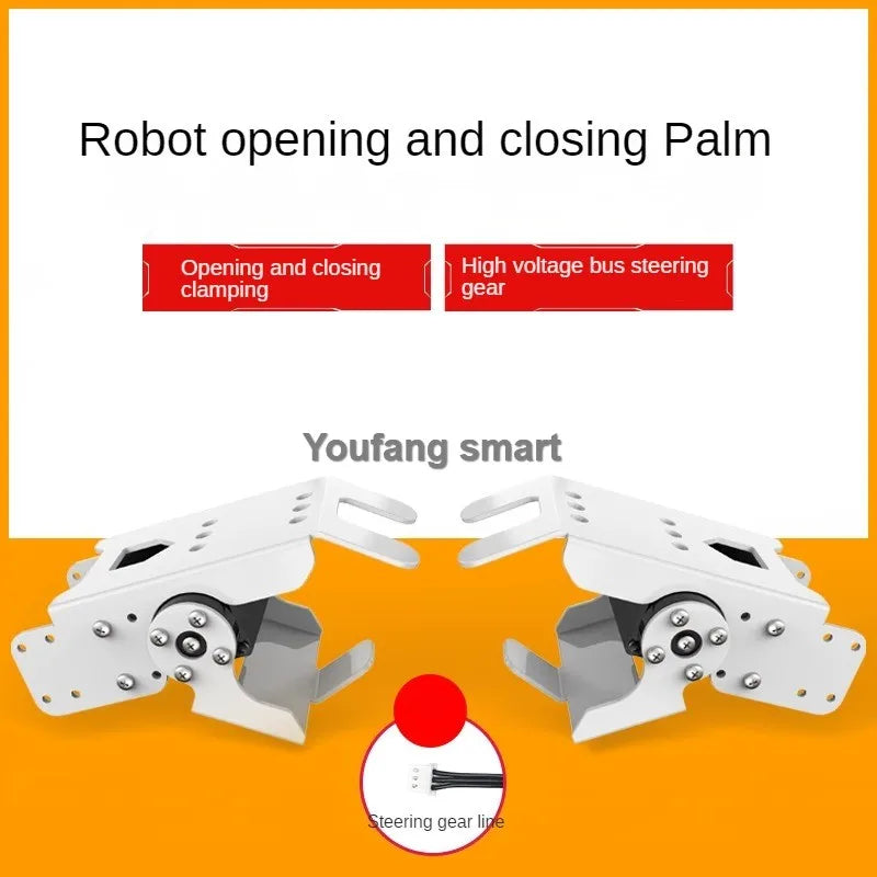 Robot Palm humanoid Robot Hand With Bus Servo Robot Arm Pick Close Grasping and Clamping for 17 Dof Robot Programmable Hand Kit