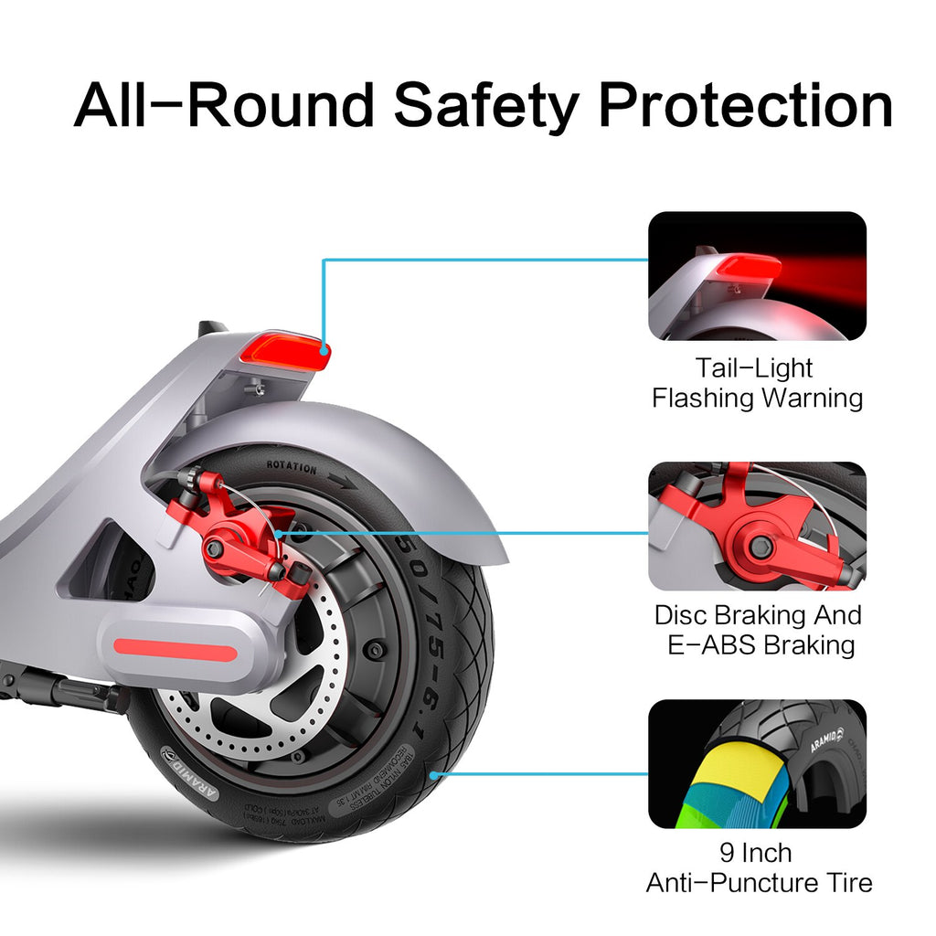 LEQISMART A8 Electric Scooter For Adults 3-5 Day Delivery 350W Motor Mileage 40km Foldable Electric Scooter For Teens/Kid