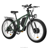 Zeegr S1 tire ebike 500w batteries 48v 2000w snow electric bike 7 speeds dual motor 2000w  mountain electric bicycle with ce