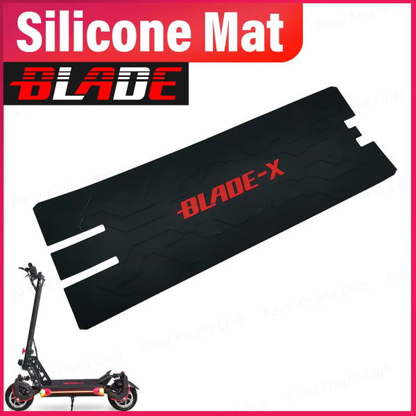 Blade X Silicone Mat Carpet Pad Foot Deck Cover Blade 10inch Pedal Silicone Mat Electric Scooter Spare Parts