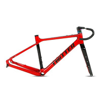 twitter gravel bike New Design Twitter Gravel X Carbon Road Gravel Frame with Integrated h