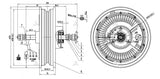 SIAECOSYS/QS212 10inch 1000W+ZWK060032A kits QS212 1000W 10*2.15inch V1.12 60V Hub Motor kit with ZWK060032A Controller for Elec