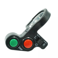 Electric Bicycle Motorcycle Handlebar Switch Electric Bike Scooter Horn Turn Signals On/Off Button Light Switch