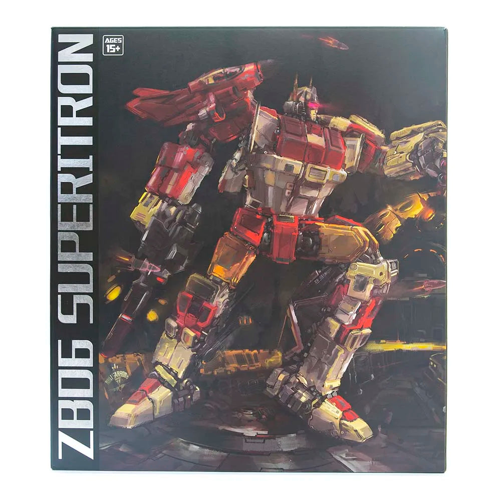 New Transformation Toys Robot Zeta Toys ZB-06 Superion Superitron Animation color Metallic Paint Gift box Version Action Figure