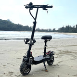 2023 New Updated 2400W Dual Engines Electric Scooter with 10inch Off Road Tire E Bike