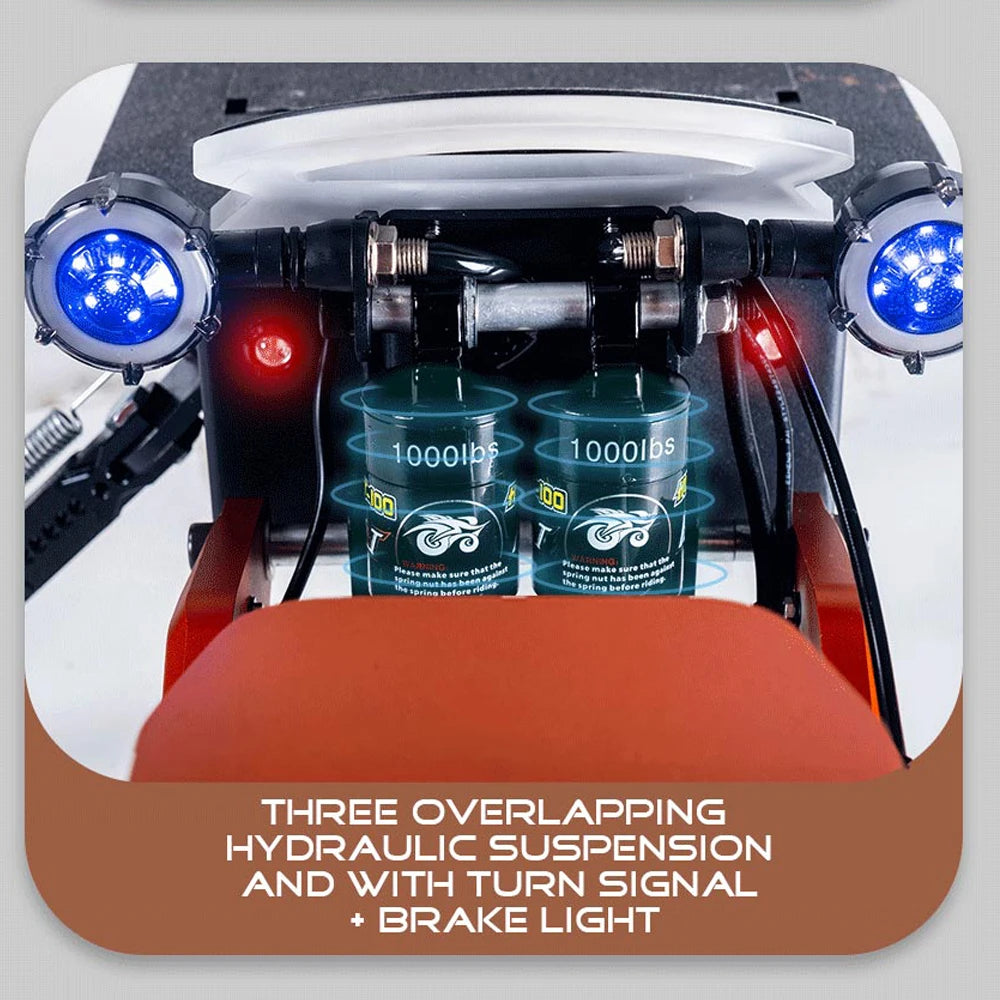 Obarter D5 Electric Scooter 12V Rear LED Turn Signal & Running Lights (Pair)