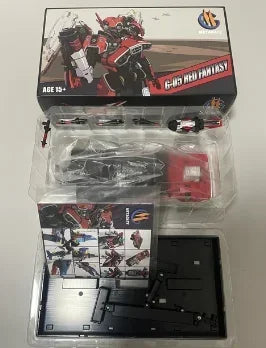 New Arrival MG G05 Red Fantasy Three-Transformation MG05 Warrior Robot Toy METAGATE-G05 MG G-05